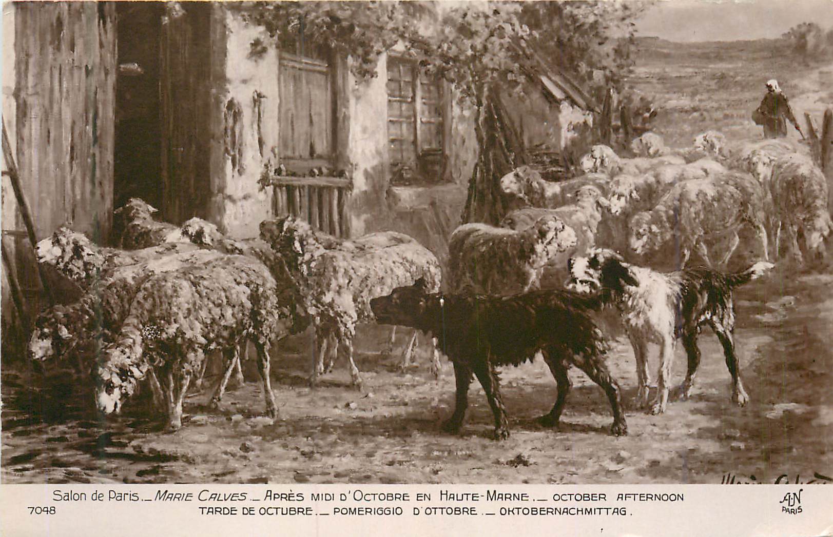 Après midi d'Octobre en Haute-Marne — Marie Calves — Salon de Paris 7048
